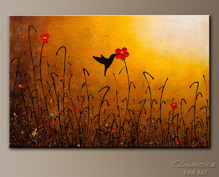 743x600 Landscapes Abstract Art Painting - Hope Painting
