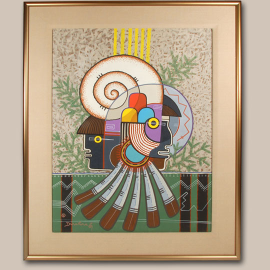 540x540 Blog Dawakema Painting C3821a - Hopi Painting