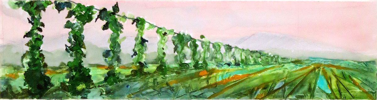 1200x319 Organic Hops Amp Hops Rhizomes Order Online From Sunnybrook Farm - Hops Painting