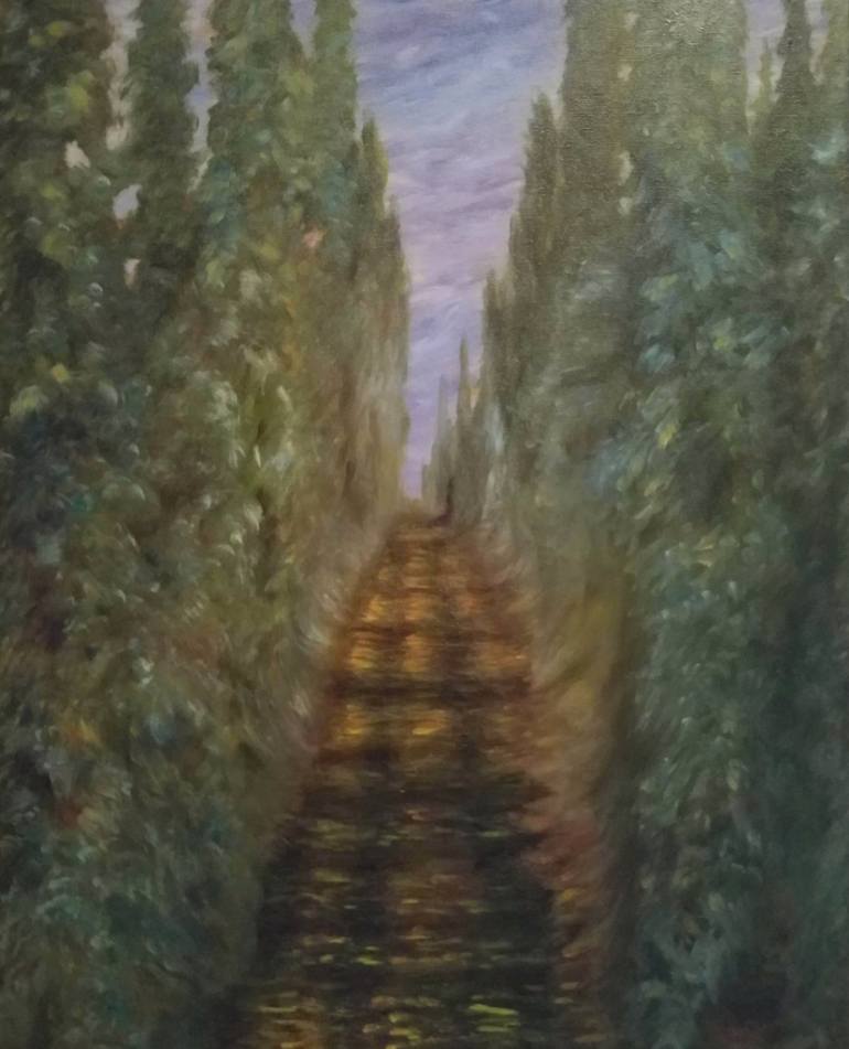 770x951 Saatchi Art Hops Field Painting By Joann Renner - Hops Painting