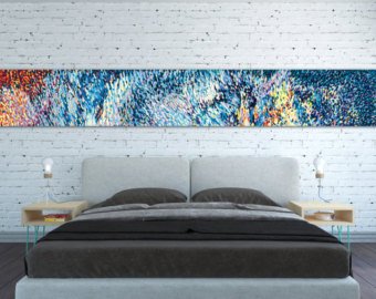 340x270 Horizontal Painting Etsy - Horizontal Painting
