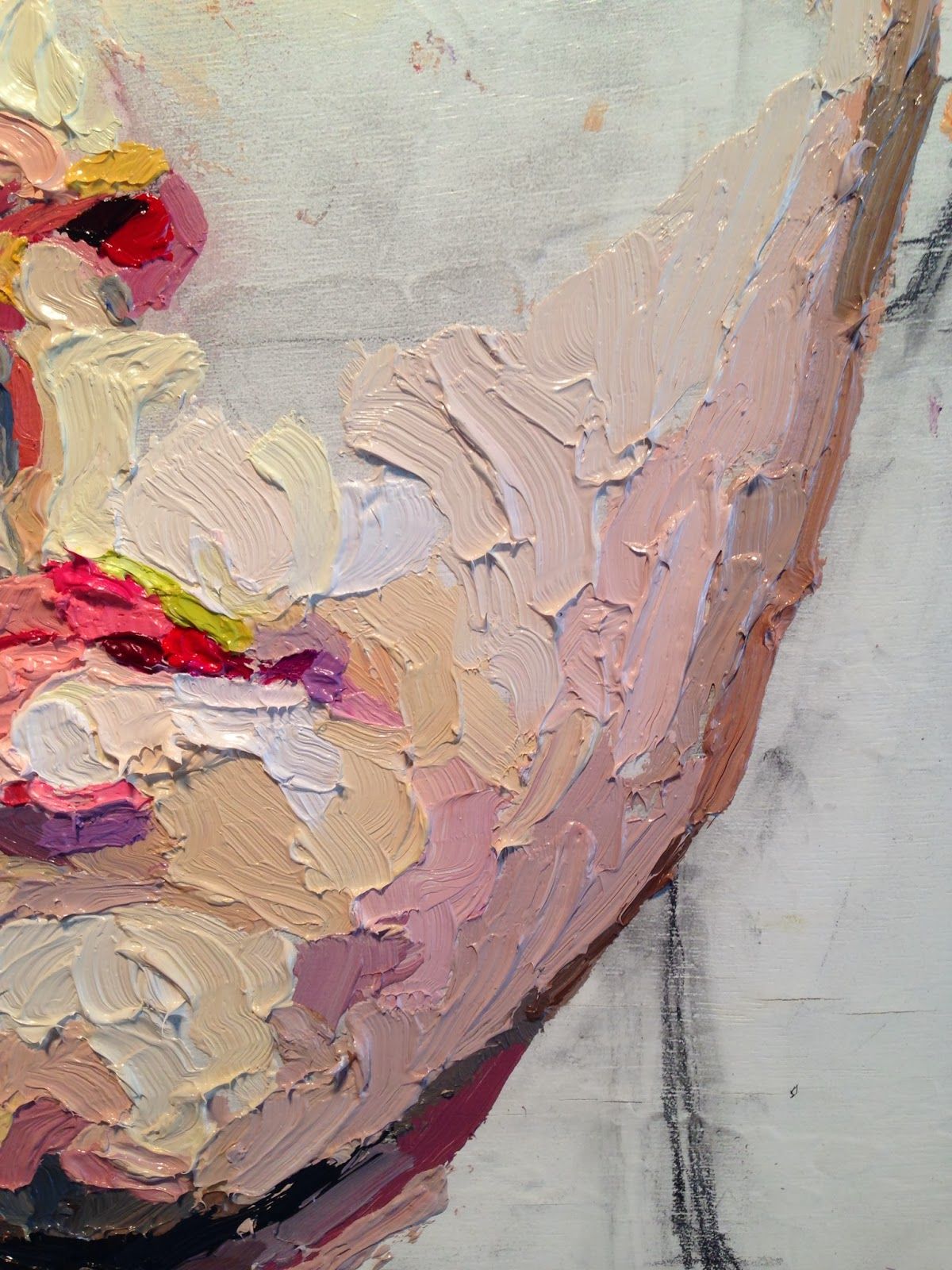 1200x1600 Karen Appleton I Love The Texture Created In The Face. When I Try - Horrible Painting