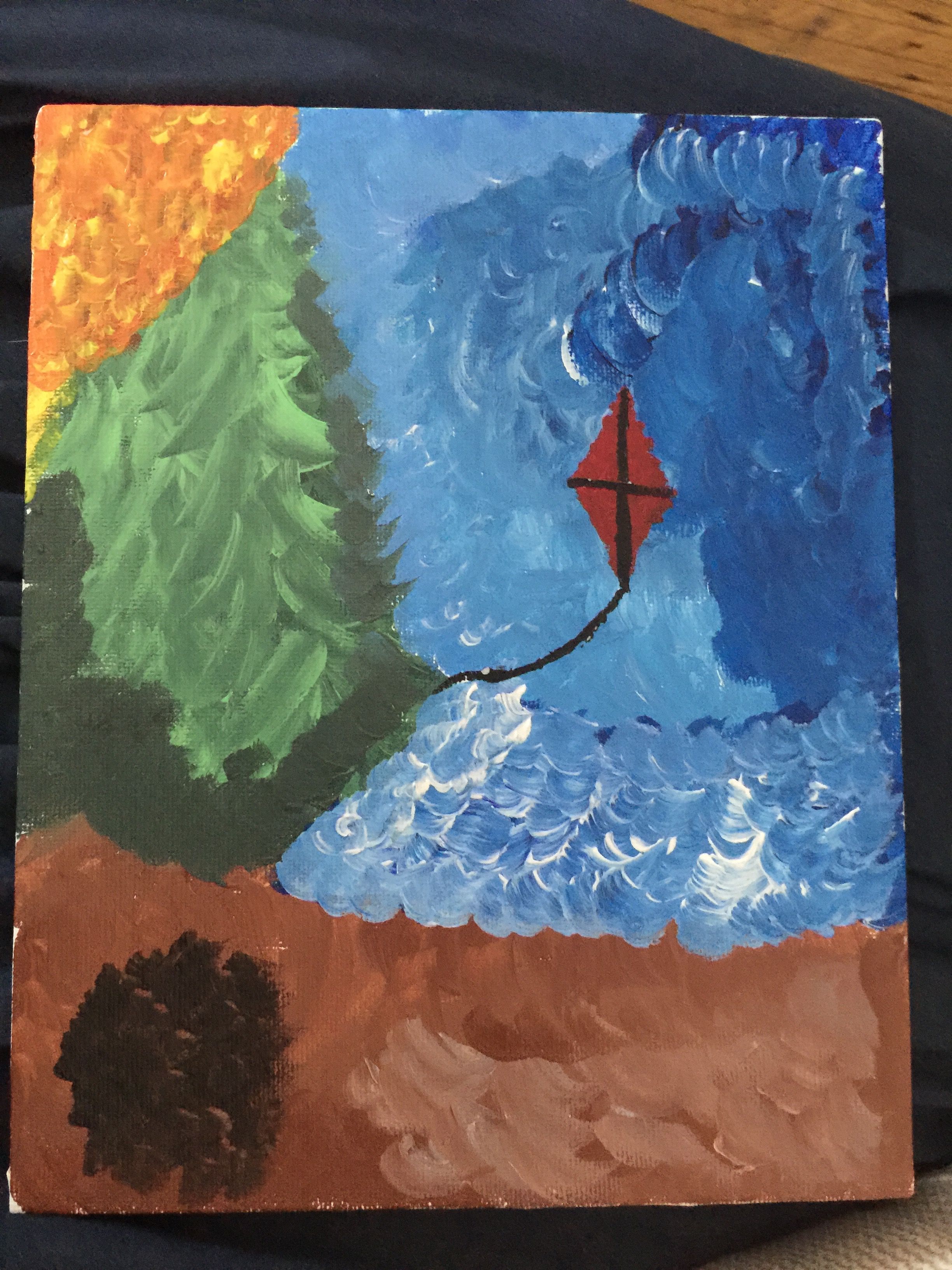 2448x3264 Painting By Tanya Henderson First Attempt - Horrible Painting