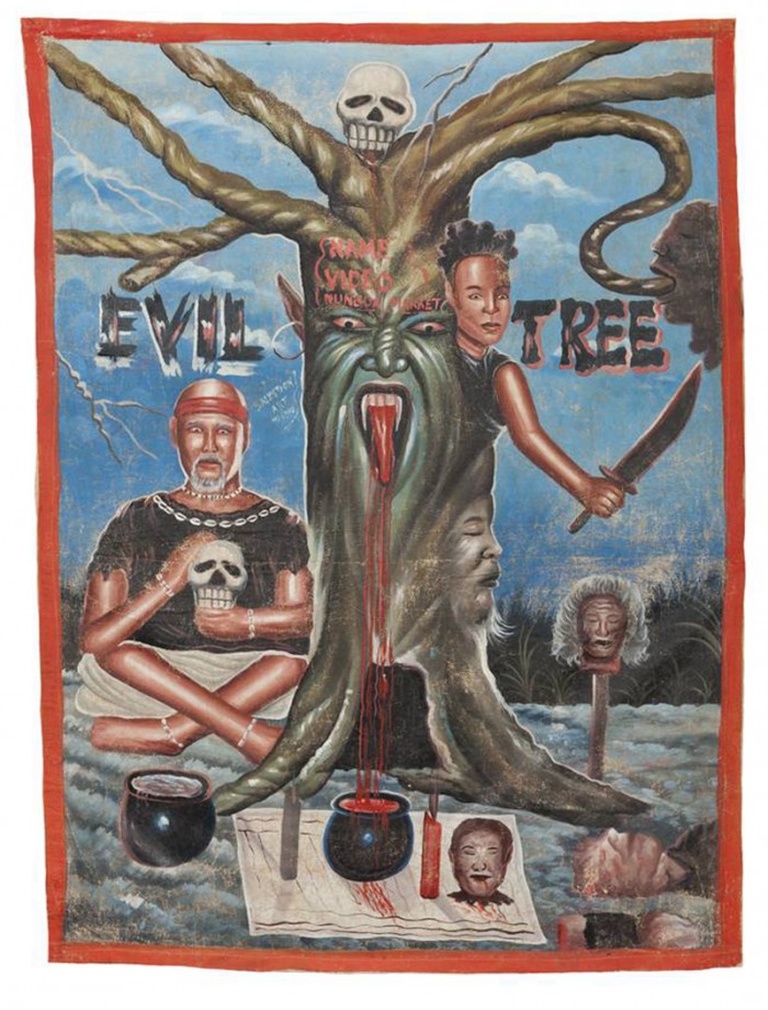 700x920 Hand Painted Horror Movie Posters From Ghana! - Horror Movie Painting