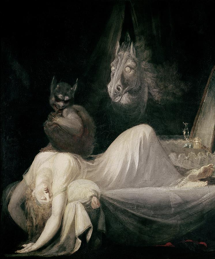 746x900 The Nightmare Painting By Henry Fuseli - Horror Painting