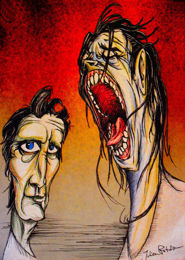 600x842 Horror Paint Version By Flurn - Horror Painting