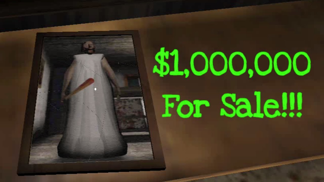 1280x720 Granny And Her Expensive Painting - Horror Painting Game