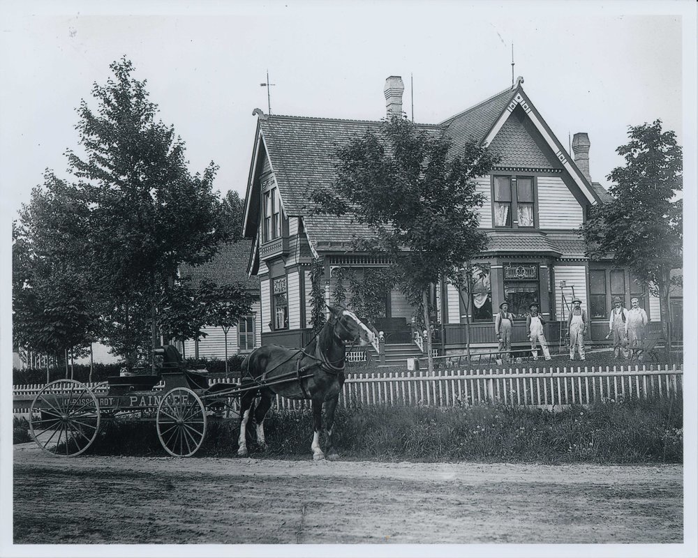 1000x800 Wilson Painting - Horse And Buggy Days Painting