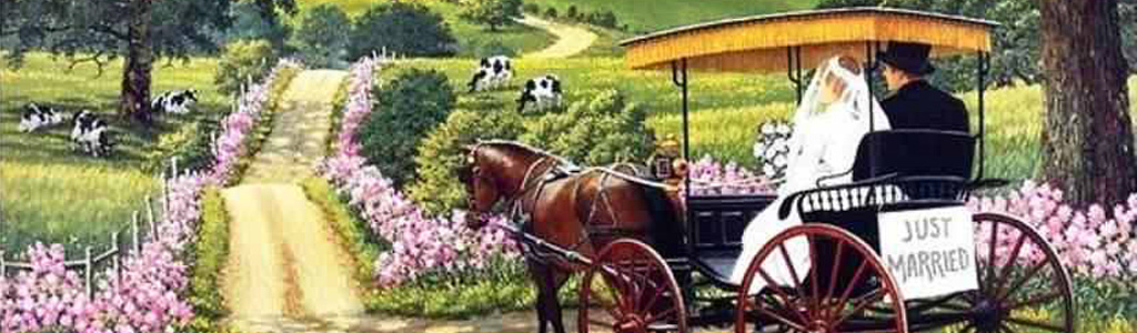 1024x300 Index Of Wordpresswp Contentgallerycarriage - Horse And Buggy Painting