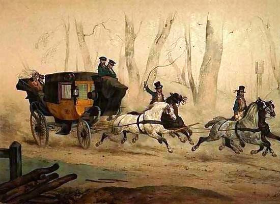 550x401 Regency Reader Questions Yellow Bounders And The Four Horse Club - Horse And Carriage Painting