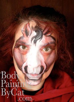 260x357 Horse Face Paint Bpc Face Painting Horse Face Paint - Horse Face Painting