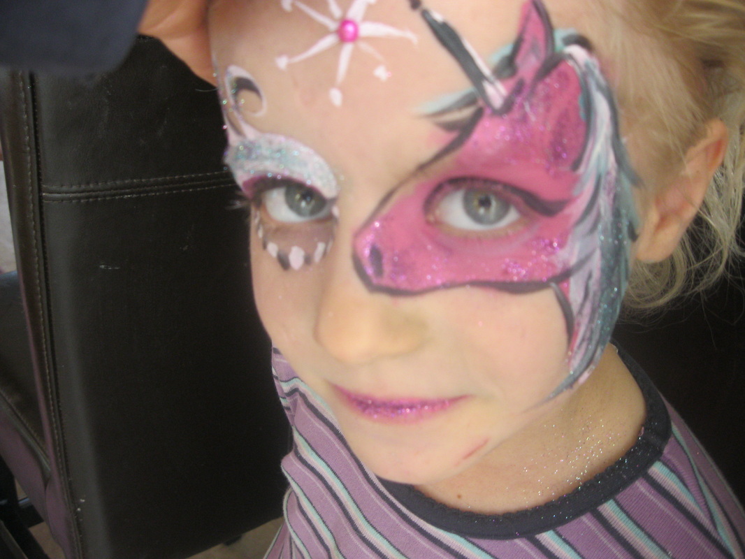 1066x800 Magical Moment Face Painting - Horse Face Painting