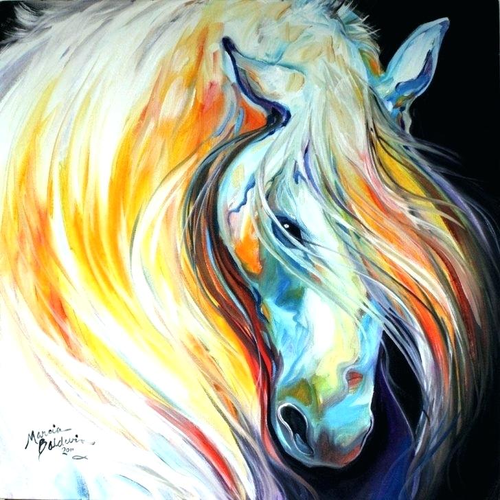 Horse Face Painting Ideas at PaintingValley.com | Explore collection of ...