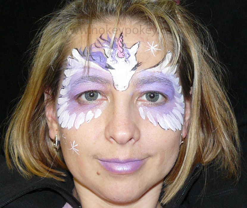 830x700 Face Painting Design - Horse Face Painting Ideas