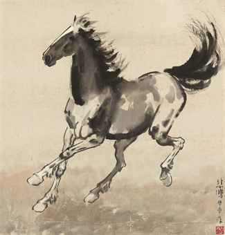 325x340 Galloping Horse For Sale Jasmine Tea Amp Jiaozi - Horse Galloping Painting