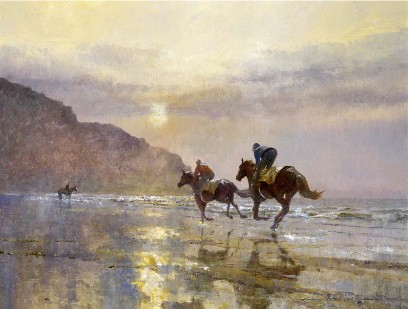 800x606 Horses Galloping - Horse Galloping Painting