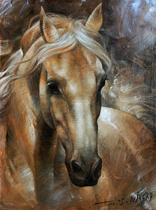 223x300 Horse Head Paintings Fine Art America - Horse Head Painting