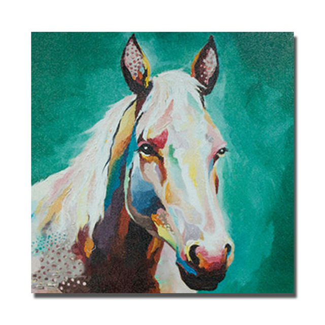 Horse Head Painting Canvas at PaintingValley.com | Explore collection ...