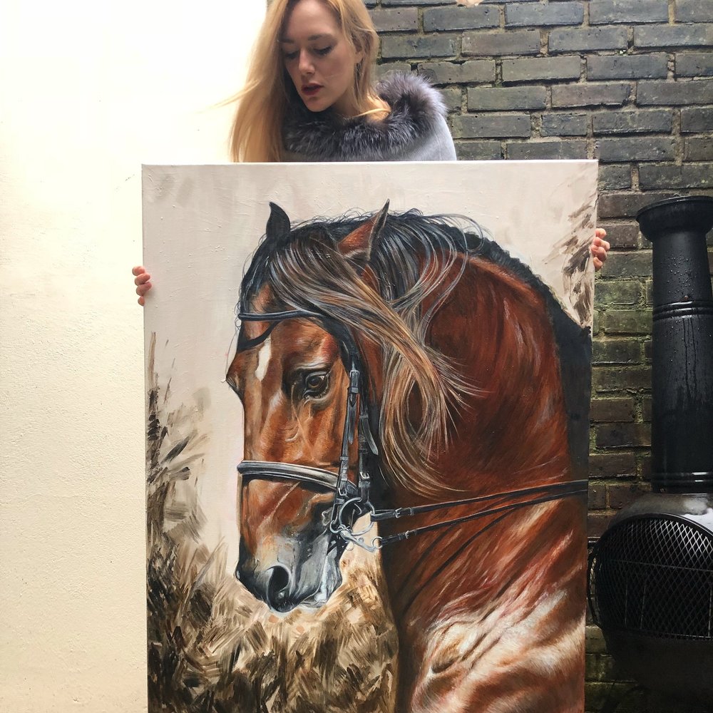1000x1000 Horse Art Horse Head Painting Oil Painting On Canvas Horse - Horse Head Painting Canvas
