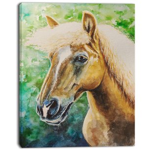 310x310 Large Horse Pictures Wayfair - Horse Head Painting Canvas