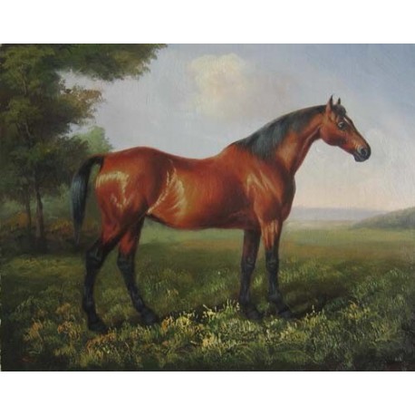 458x458 Horses Oil Painting 30 Art Gallery Oil Painting Reproductions - Horse Oil Painting