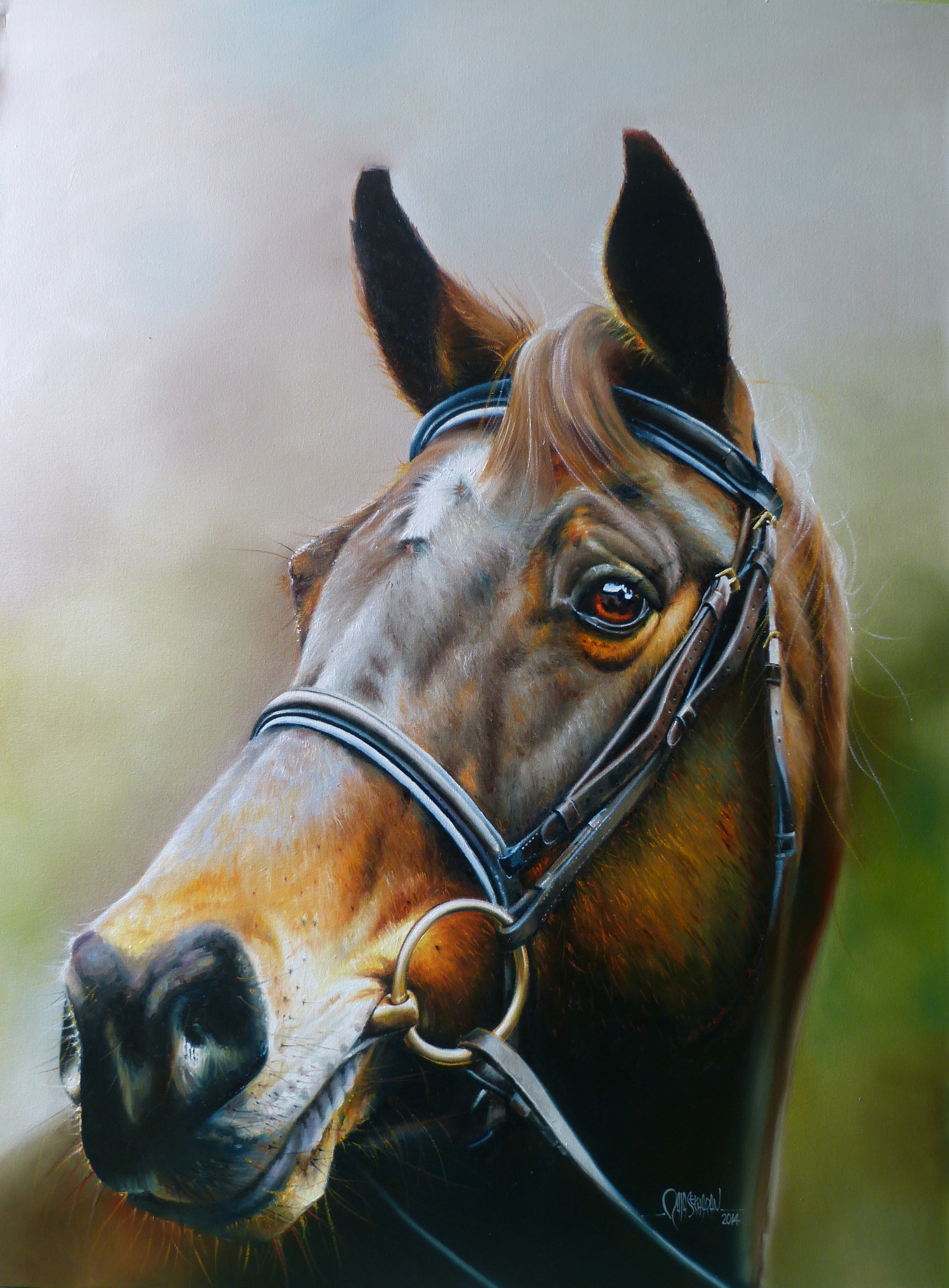 1793x2433 Filehorse Oil Painting.jpg - Horse Oil Painting