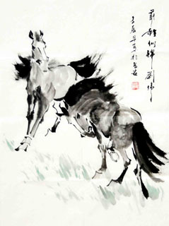 239x320 Famous Amp Potential Animal Chinese Painting Artists, Painters - Horse Painting Artists