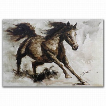 350x350 Gulgee Art Abstract Animal Oil Painting Horses Artists Names - Horse Painting Artists