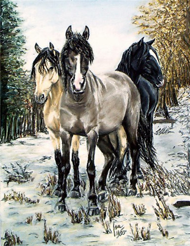 385x500 Horse Artist Interview Isa Kirk The Equinest - Horse Painting Artists
