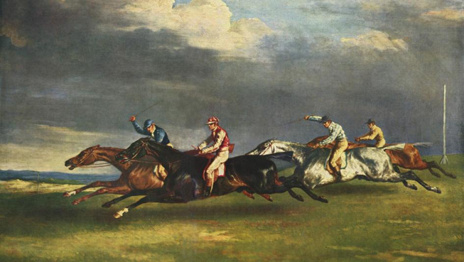 945x534 The Ten Greatest Artists To Depict Horse Racing Subjects - Horse Painting Artists