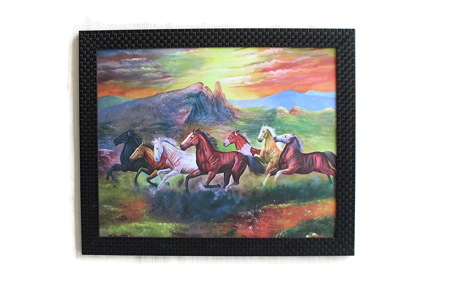 1500x1000 Funkytradition Designer Horse Painting For Living Room, Bedroom - Horse Painting For Kids