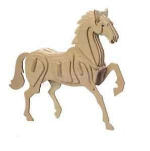 298x300 4x Puzzles 3d Horse Wholesale Construction Model Kit Toy Painting - Horse Painting For Kids