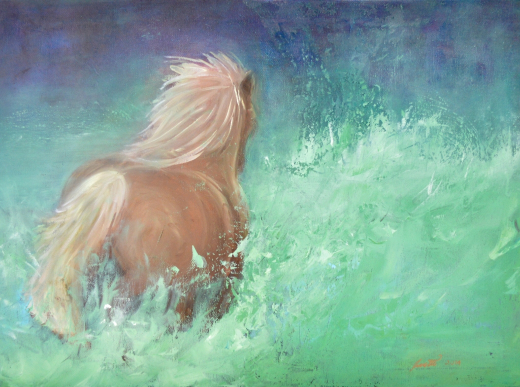 1024x763 Splash - Horse Painting Images