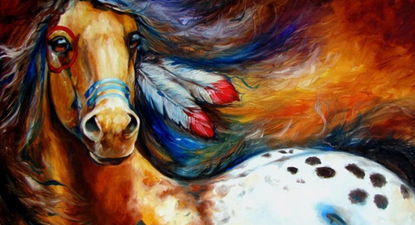 830x450 Striking Horse Paintings Like Never Seen - Horse Painting Images