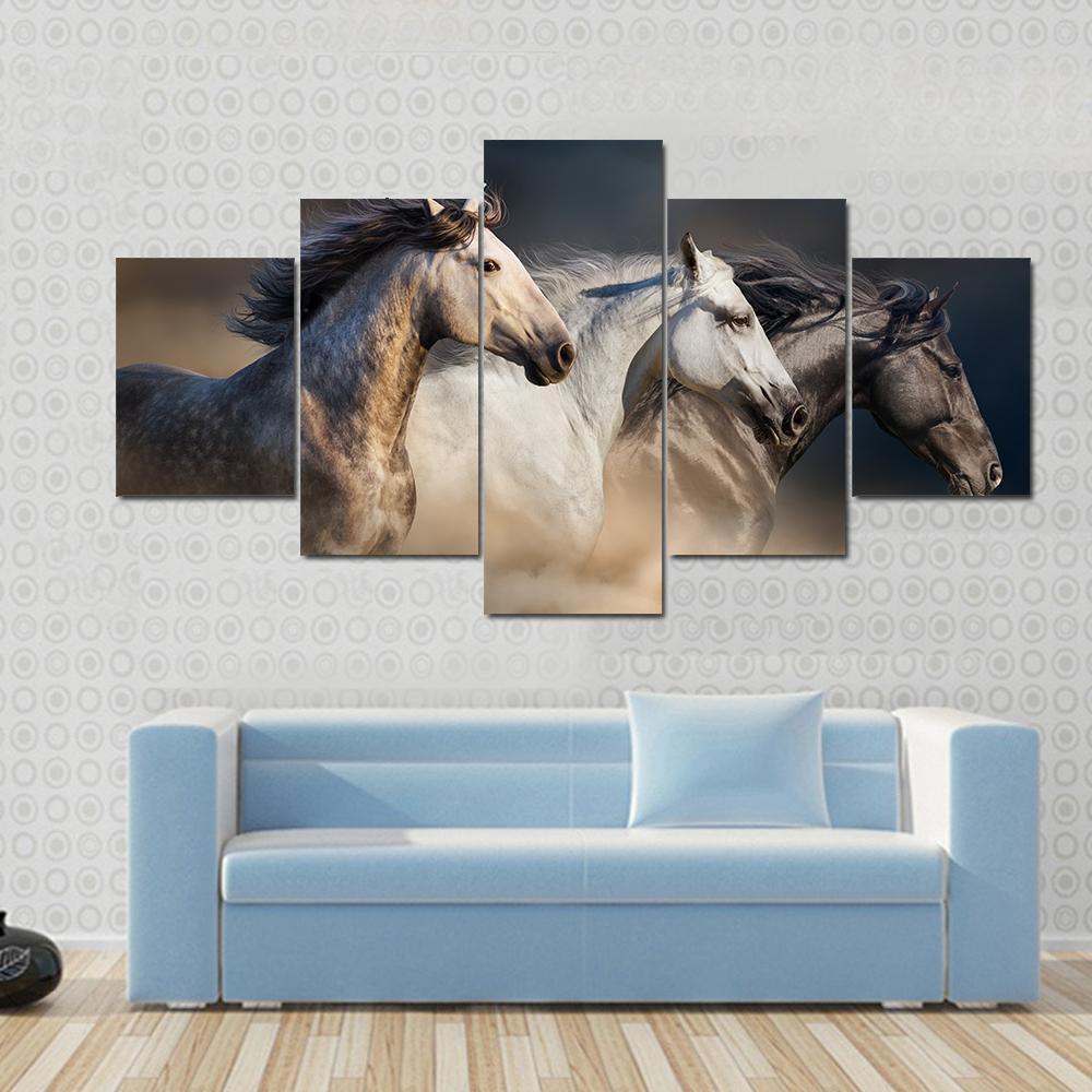 Horse Panel Painting at PaintingValley.com | Explore collection of ...