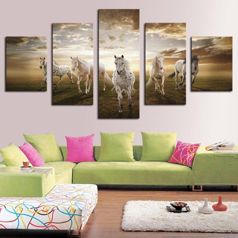 Horse Panel Painting at PaintingValley.com | Explore collection of ...