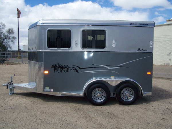 600x450 Sedona Horse Trailer - Horse Trailer Painting
