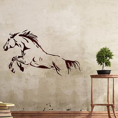 400x400 Western Horse Metal Shadow Wall Art Sculpture Horses Rodeo - Horse Wall Painting