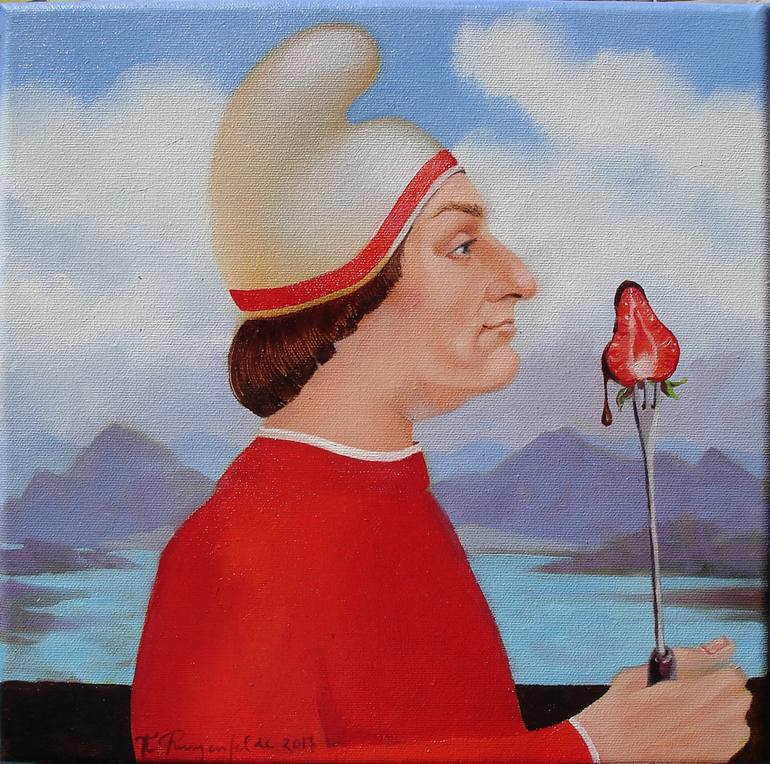 770x764 Saatchi Art Hot Chocolate Painting By Karina Rungenfelde - Hot Chocolate Painting