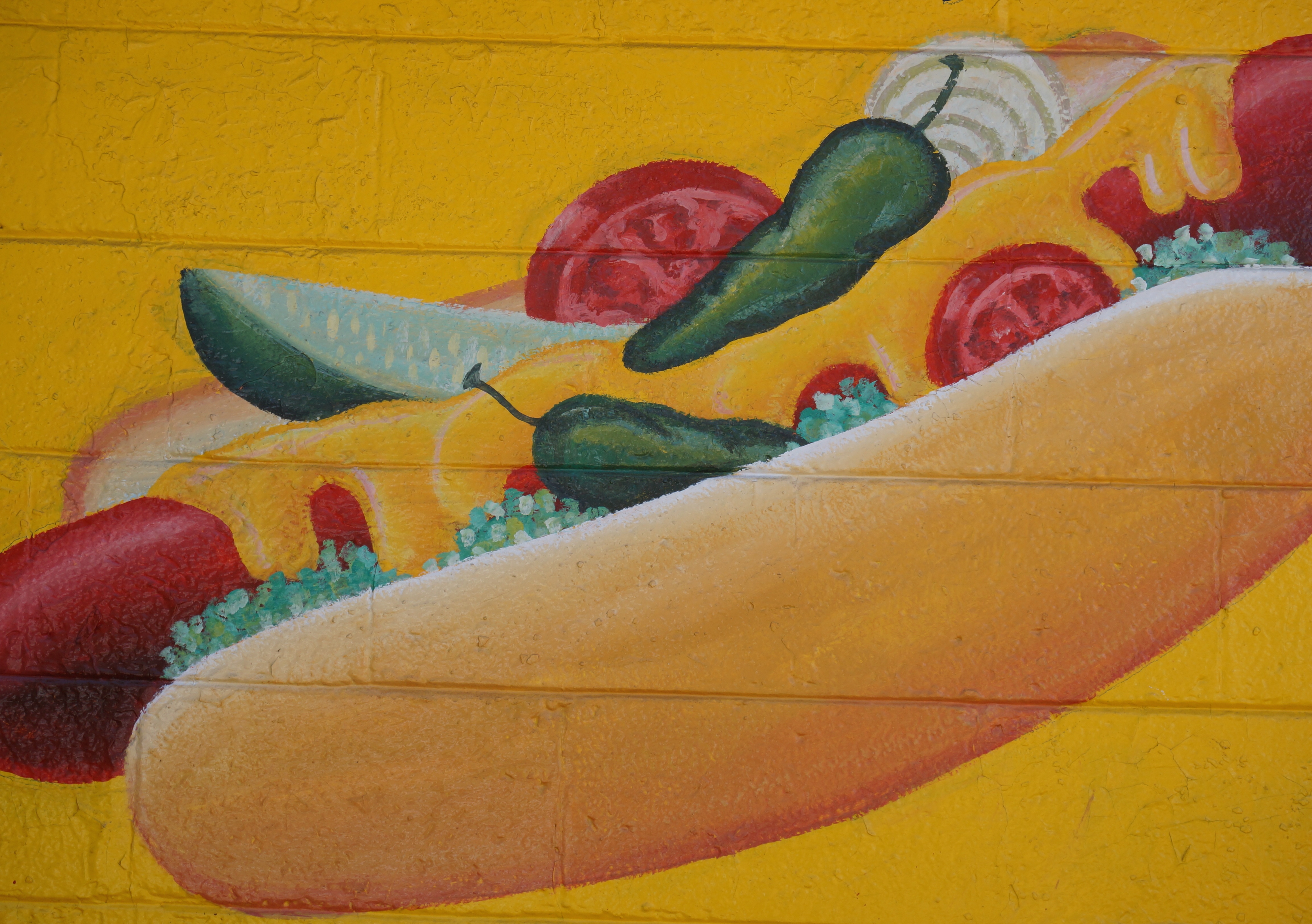 4633x3264 Follow That Dog A Tour Of Regional Hot Dog Toppings - Hot Dog Painting