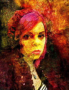 231x300 Hot Women Paintings - Hot Women Painting