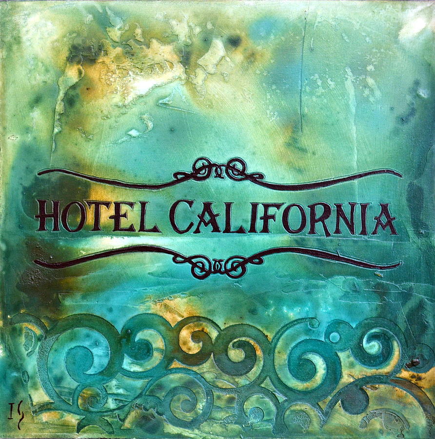 892x900 Hotel California Painting By Ivan Guaderrama - Hotel California Painting