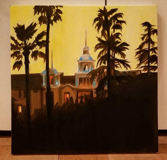 570x546 Hotel California - Hotel California Painting