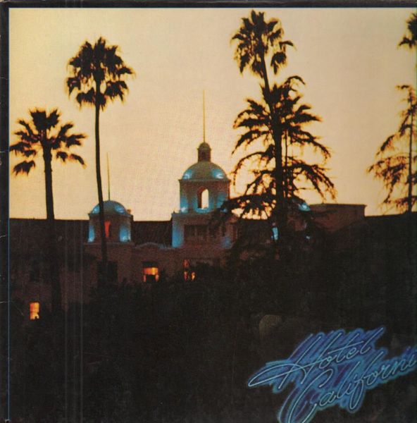 592x600 Hotel California  poster By Eagles, Lp With Recordsale - Hotel California Painting