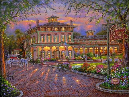 450x337 Hotel California - Hotel California Painting