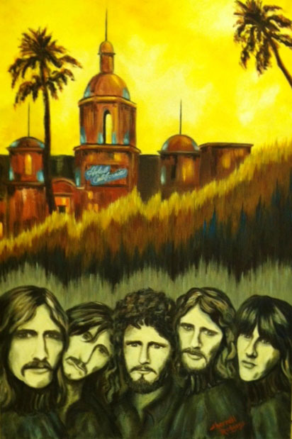 Hotel California Painting at PaintingValley.com | Explore collection of ...