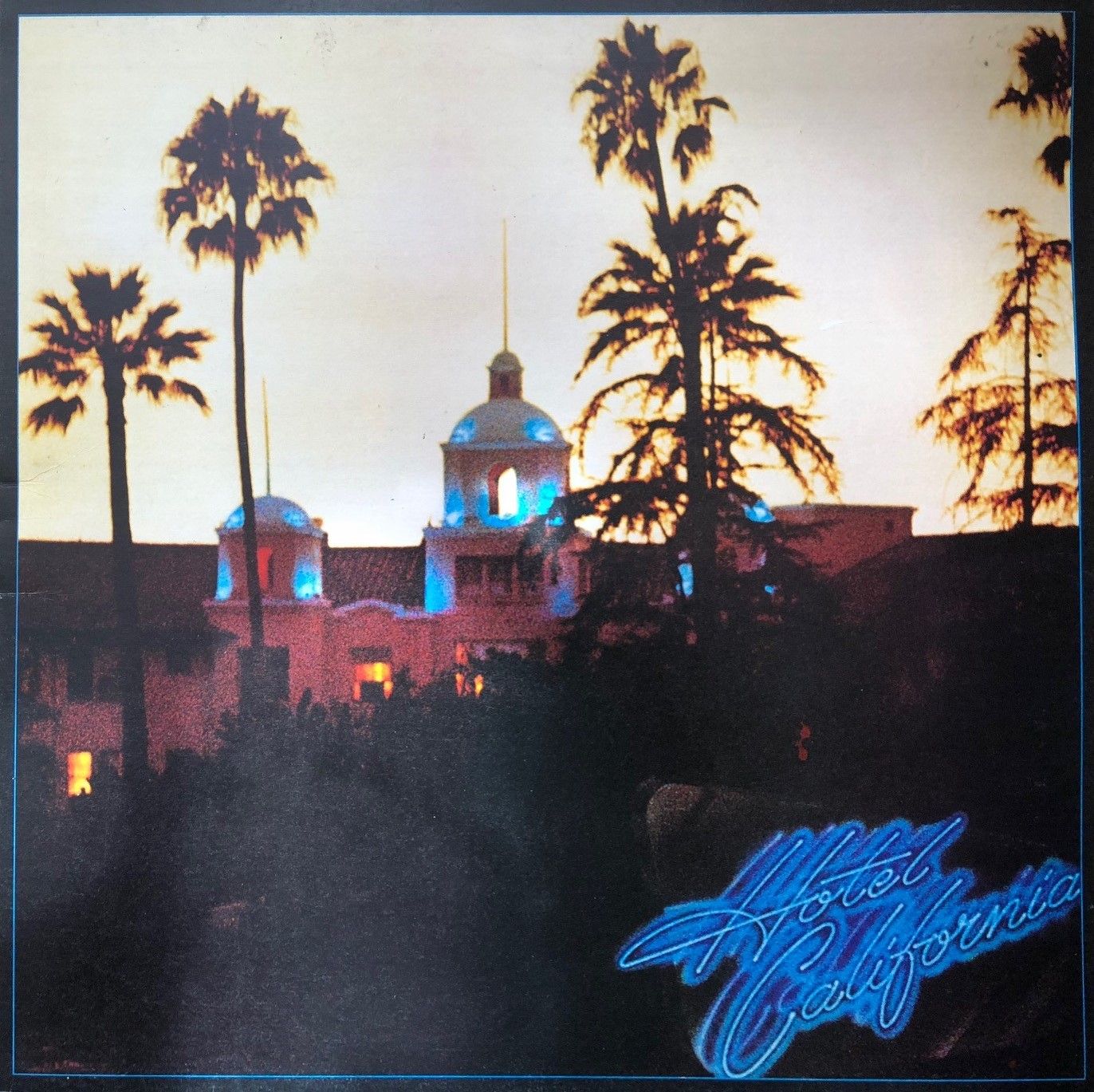 1372x1369 Eagles - Hotel California Painting