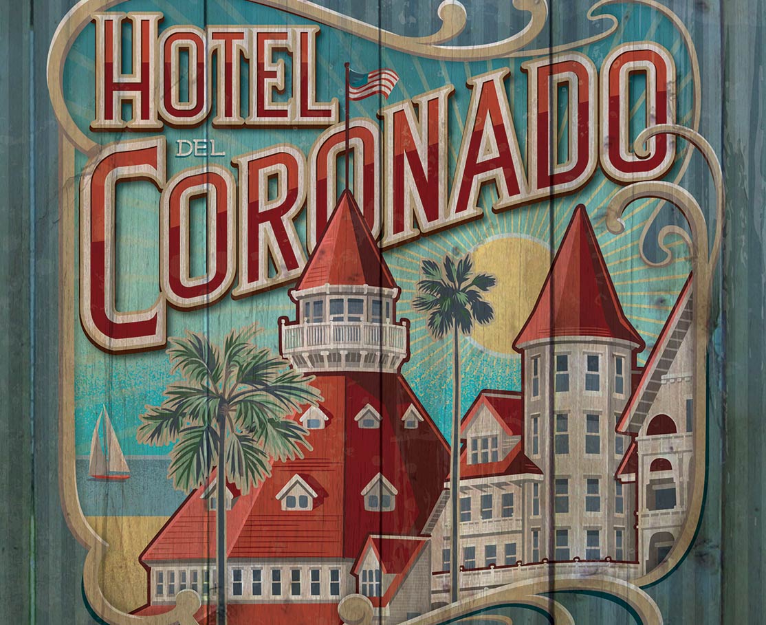 1114x909 Jeff Granito Art Signing - Hotel Del Coronado Painting