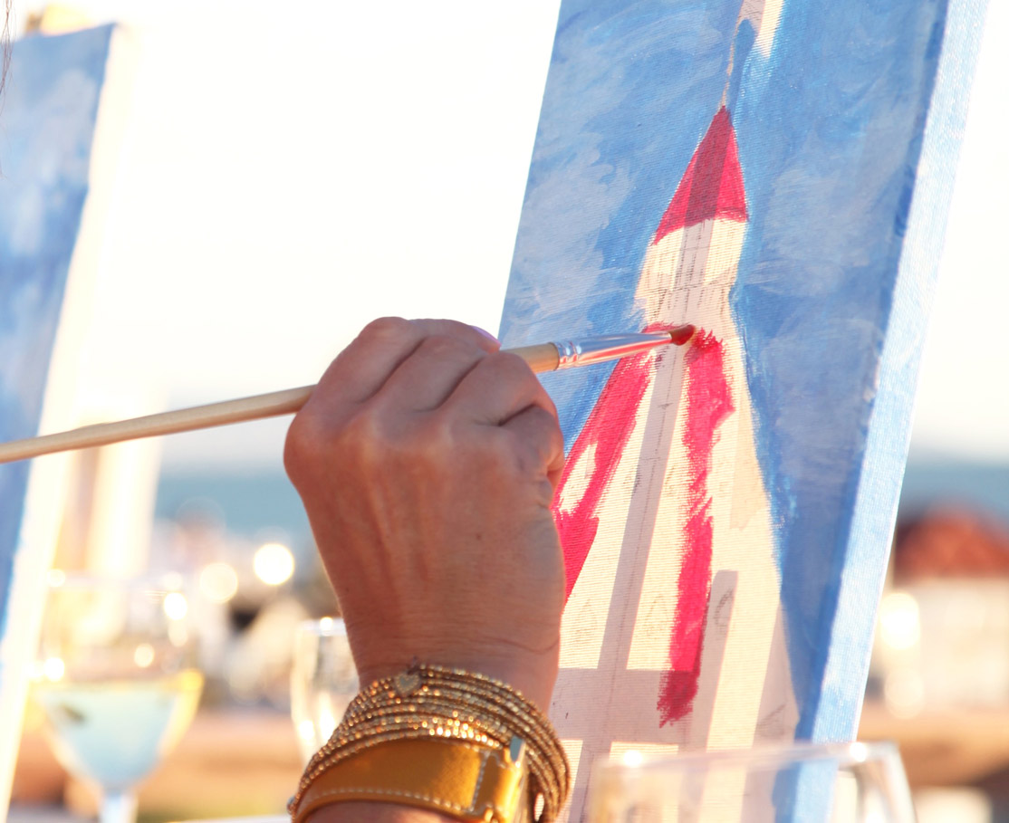 1114x909 Painting By The Sea - Hotel Del Coronado Painting