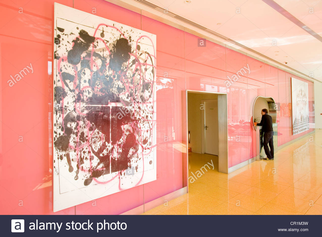 1300x956 Greece, Attica, Athens, Kifissia, Semiramis Hotel By Designer - Hotel Lobby Painting